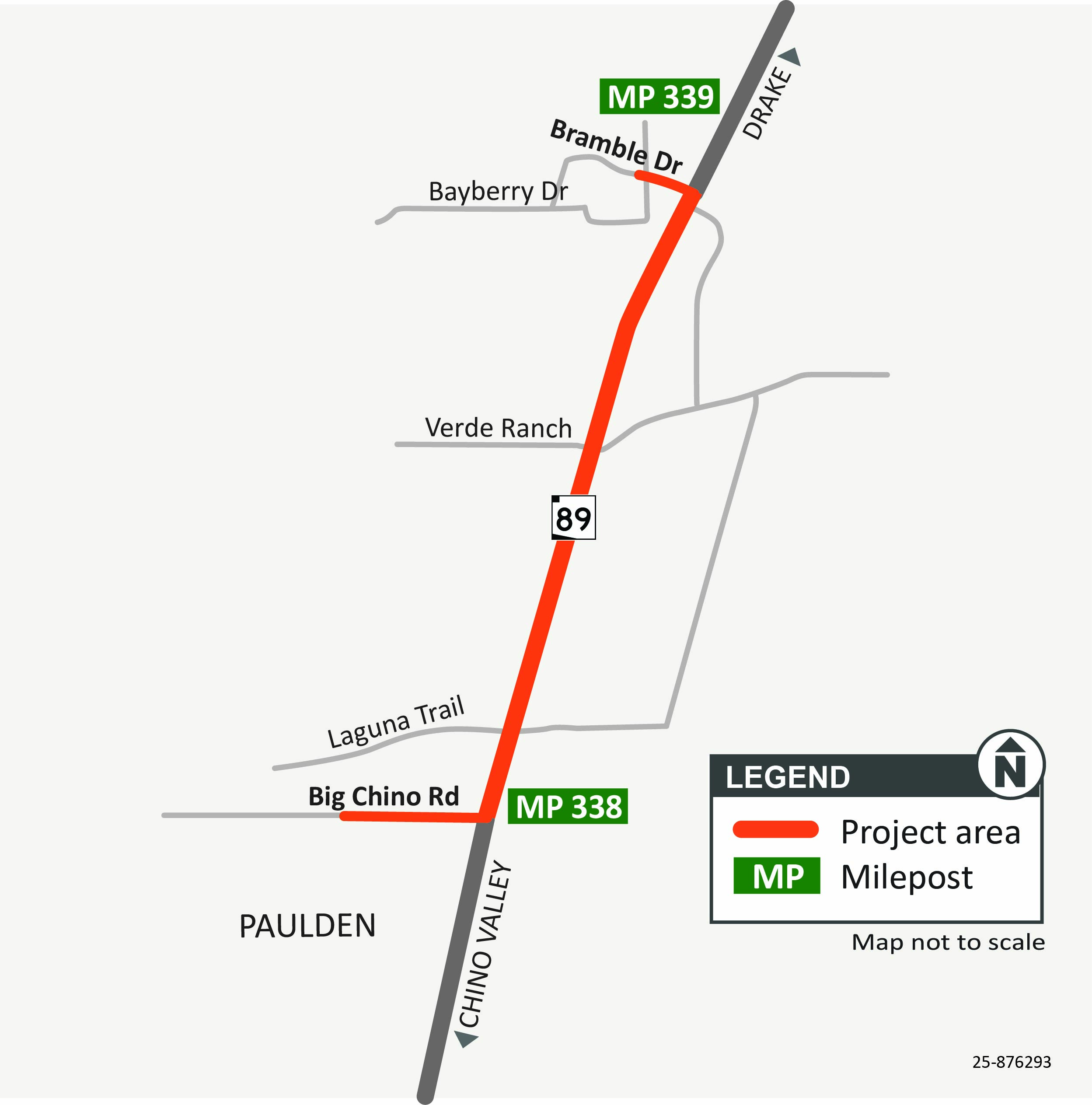 SR 89: Bramble Drive to Big Chino Rd | Department of Transportation